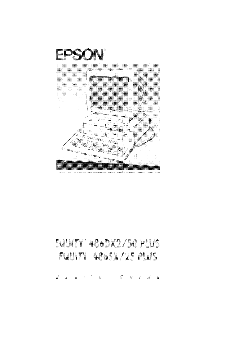 Epson 486SX User Manual | 233 pages