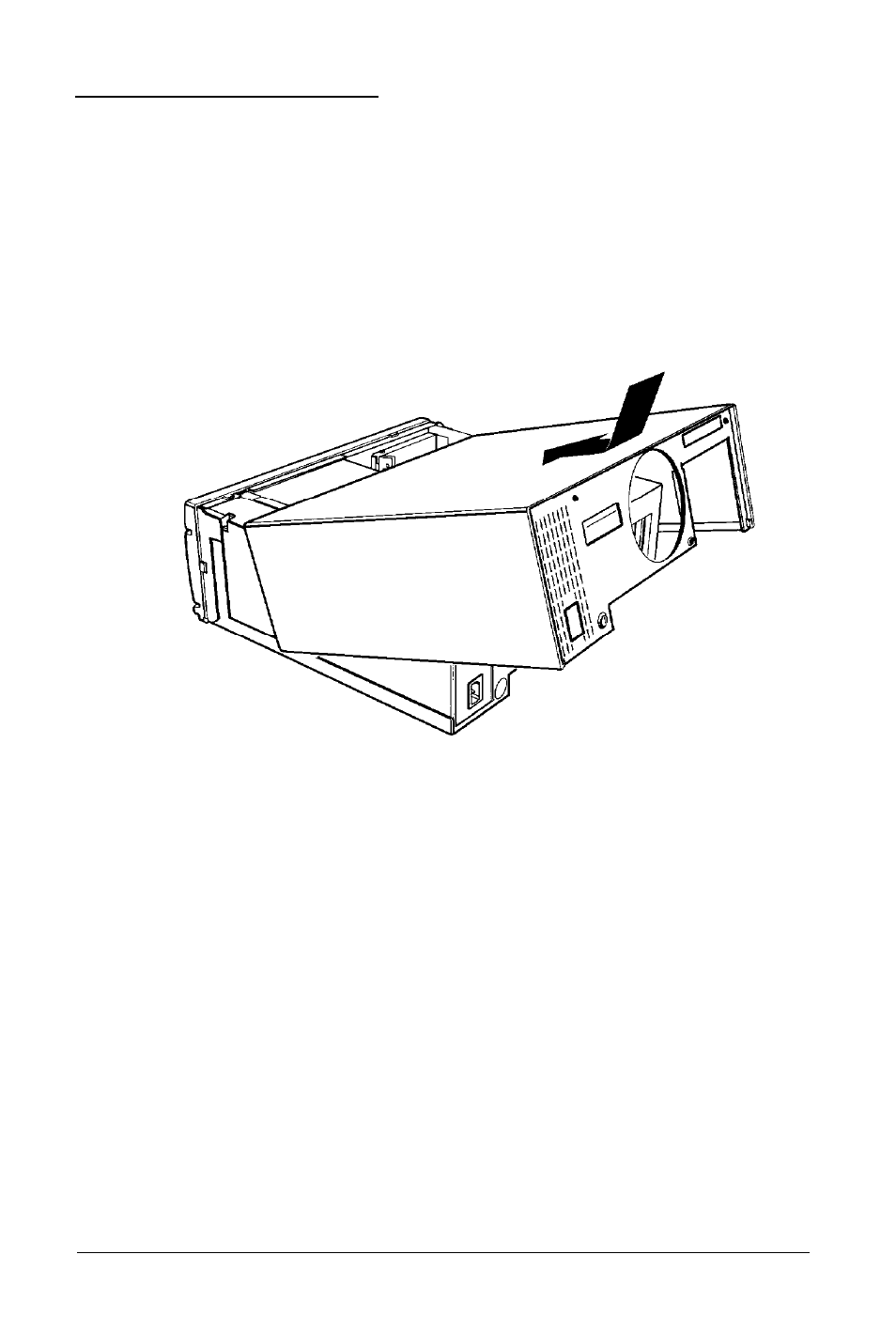 Replacing the cover | Epson 486SX User Manual | Page 101 / 233