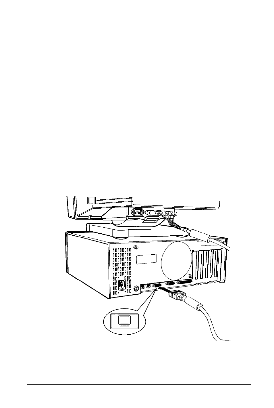 Using the vga interface | Epson 486SX User Manual | Page 22 / 233