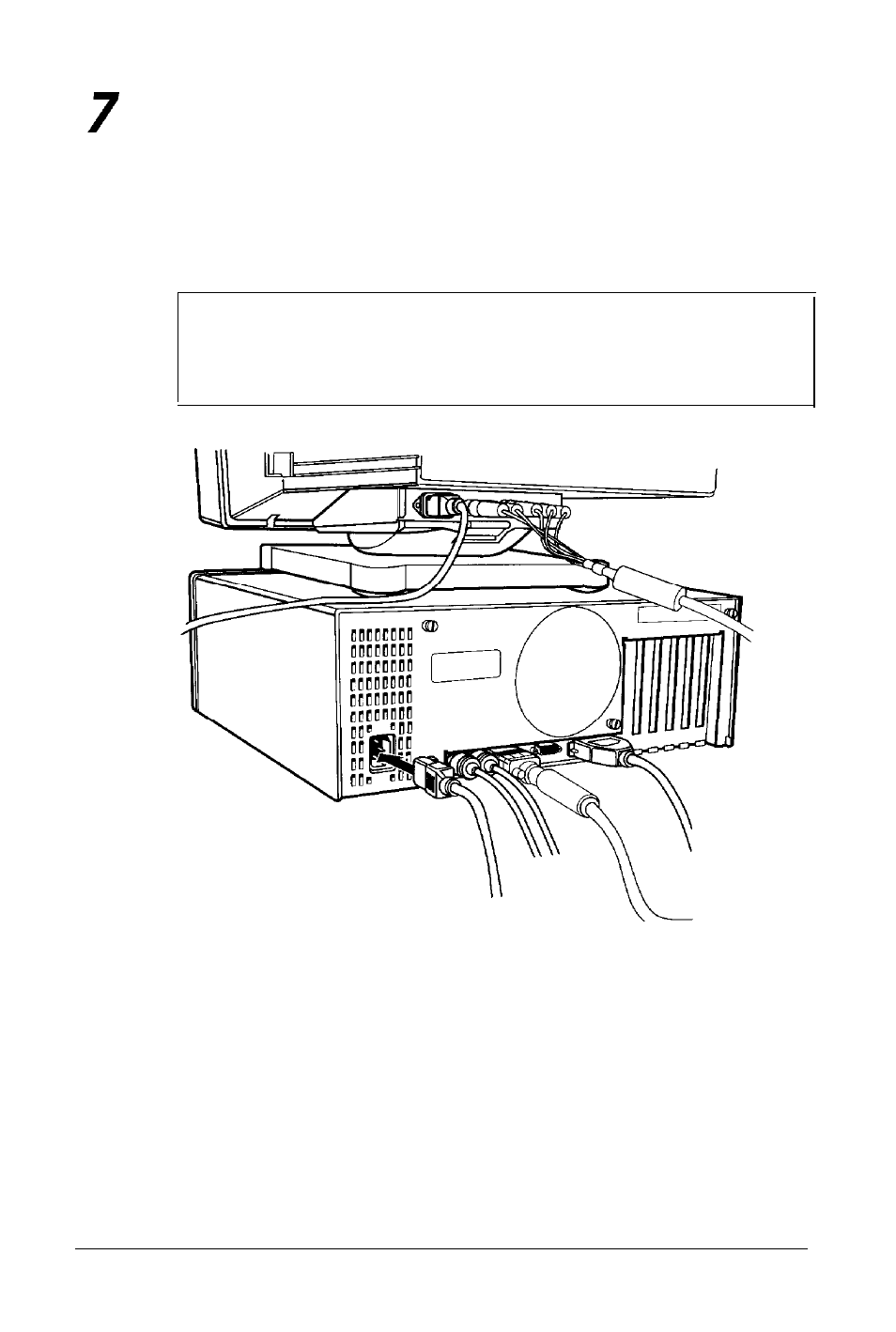 Connecting the power cord | Epson 486SX User Manual | Page 31 / 233