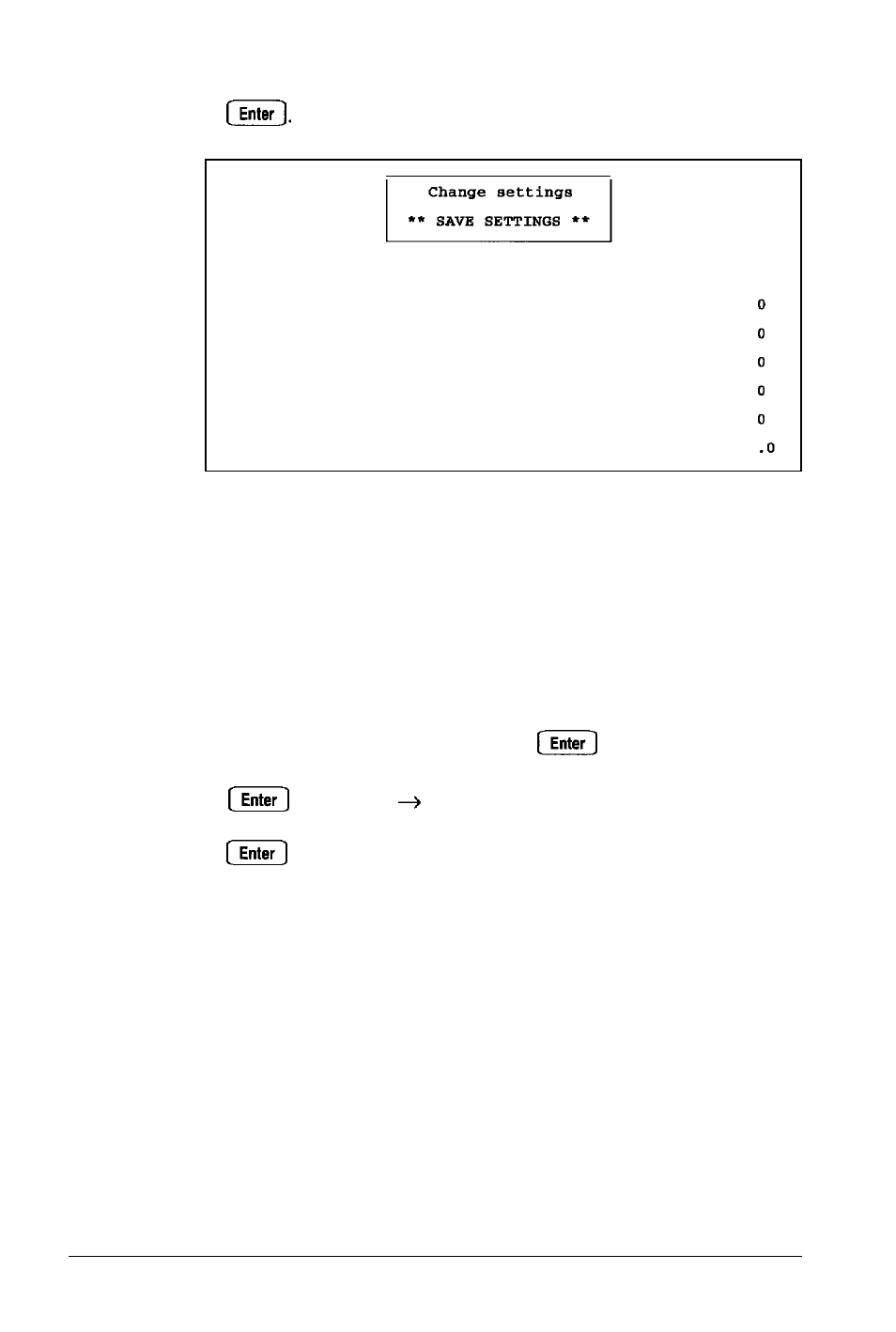 Press you see a menu such as the following, User defined | Epson 486SX User Manual | Page 55 / 233