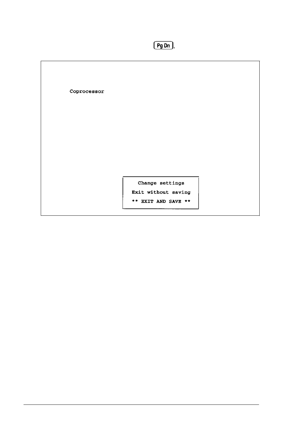 Running the setup program | Epson 486SX User Manual | Page 65 / 233