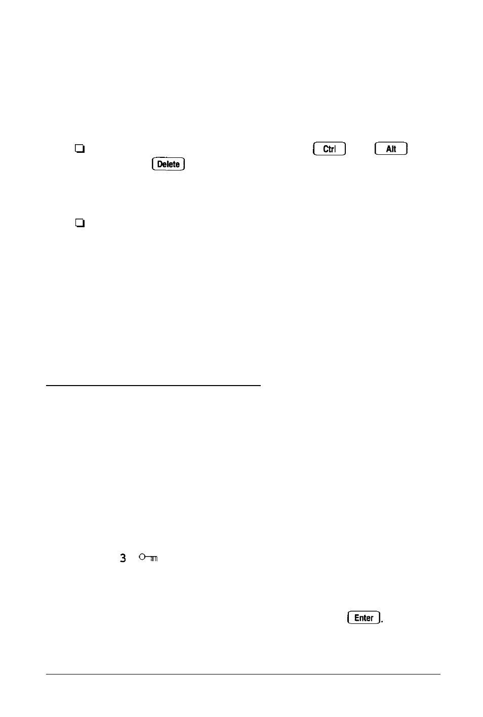 Using a power-on password | Epson 486SX User Manual | Page 73 / 233