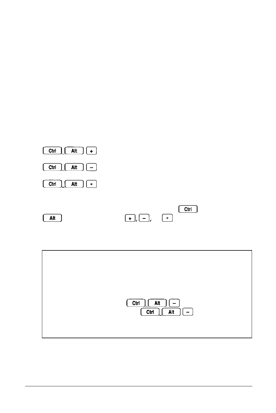 Entering keyboard commands | Epson 486SX User Manual | Page 80 / 233