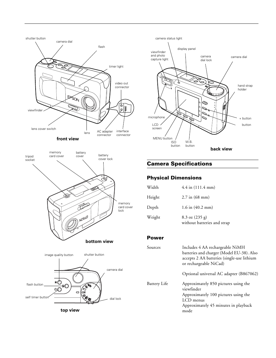 Epson PC800 EN User Manual | 14 pages