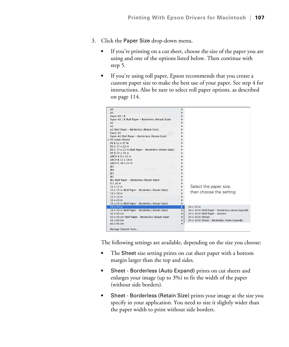 Epson STYLUS 7900 User Manual | Page 107 / 238