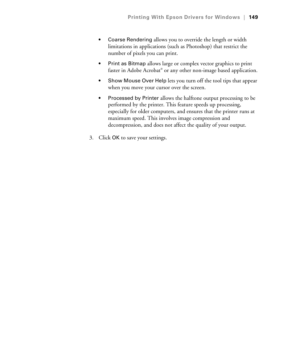 Epson STYLUS 7900 User Manual | Page 149 / 238