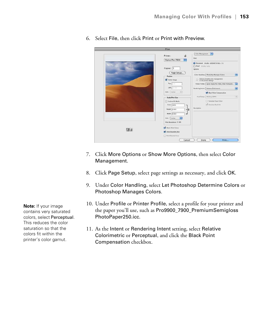 Epson STYLUS 7900 User Manual | Page 153 / 238