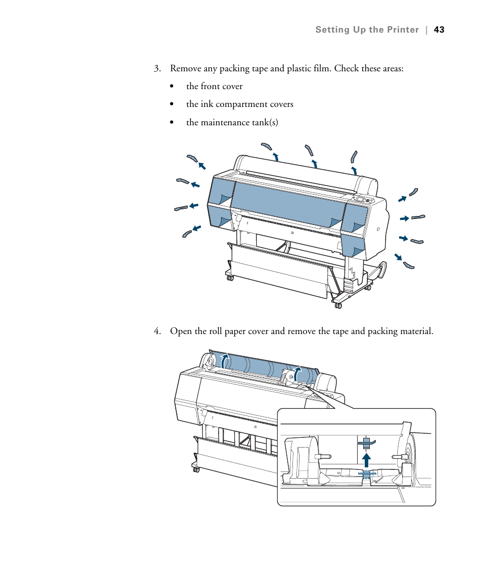 Epson STYLUS 7900 User Manual | Page 43 / 238