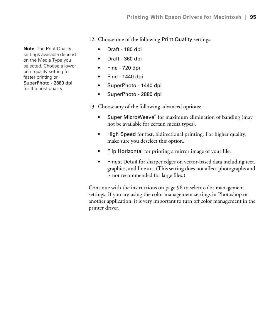 Epson STYLUS 7900 User Manual | Page 95 / 238