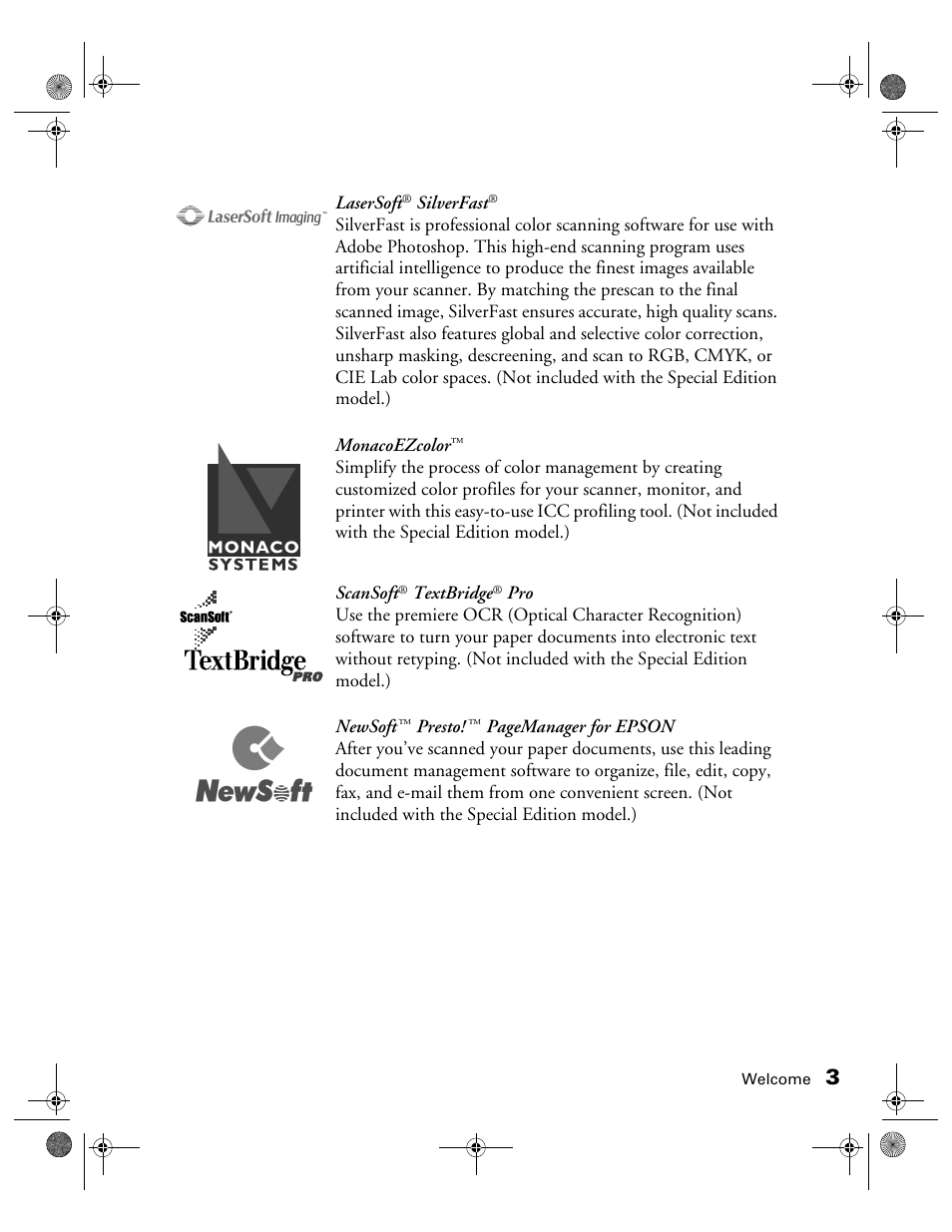 Epson Expression 1680 User Manual | Page 10 / 159