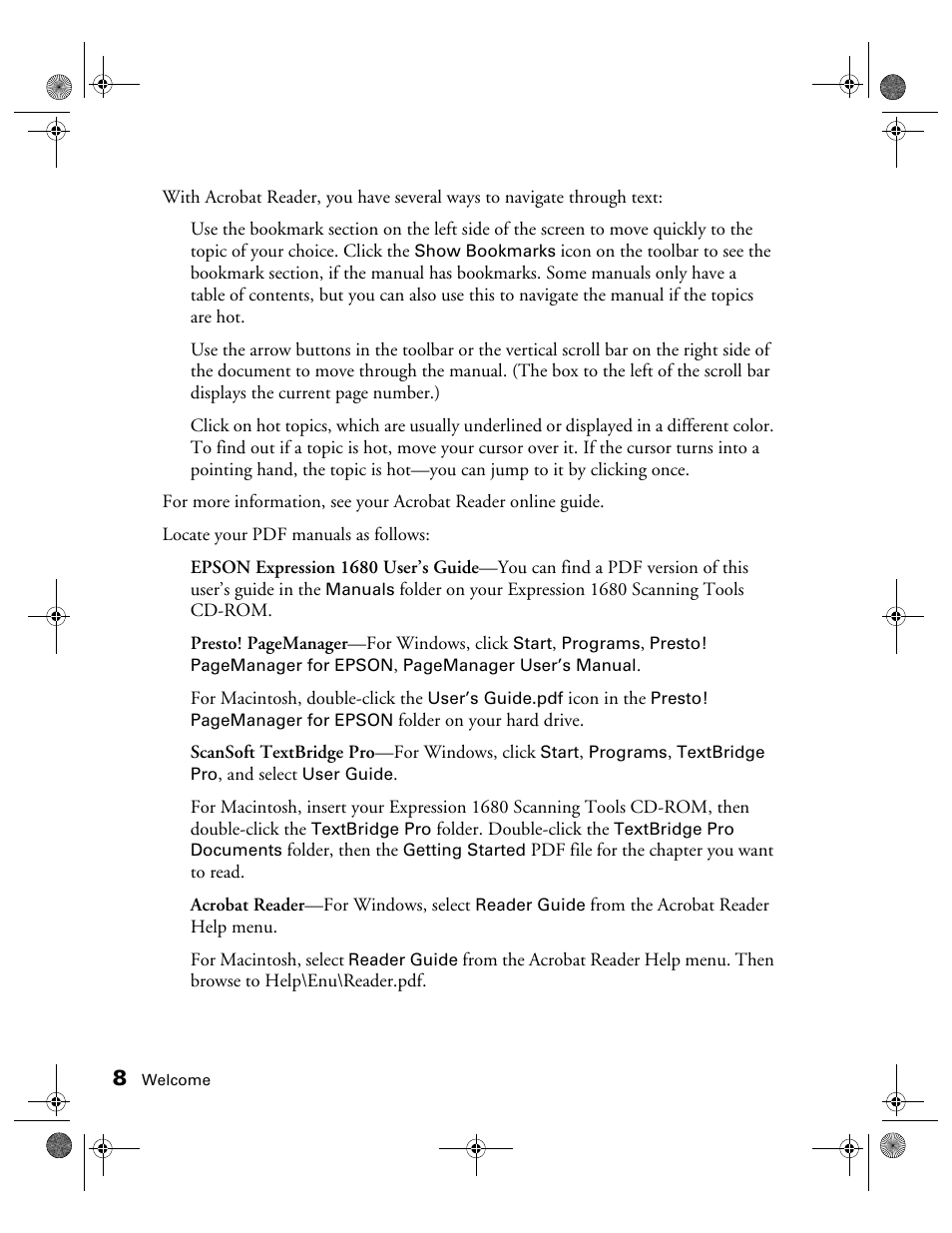 Epson Expression 1680 User Manual | Page 15 / 159