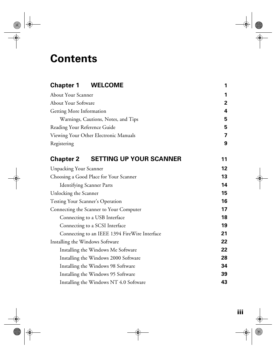 Epson Expression 1680 User Manual | Page 3 / 159