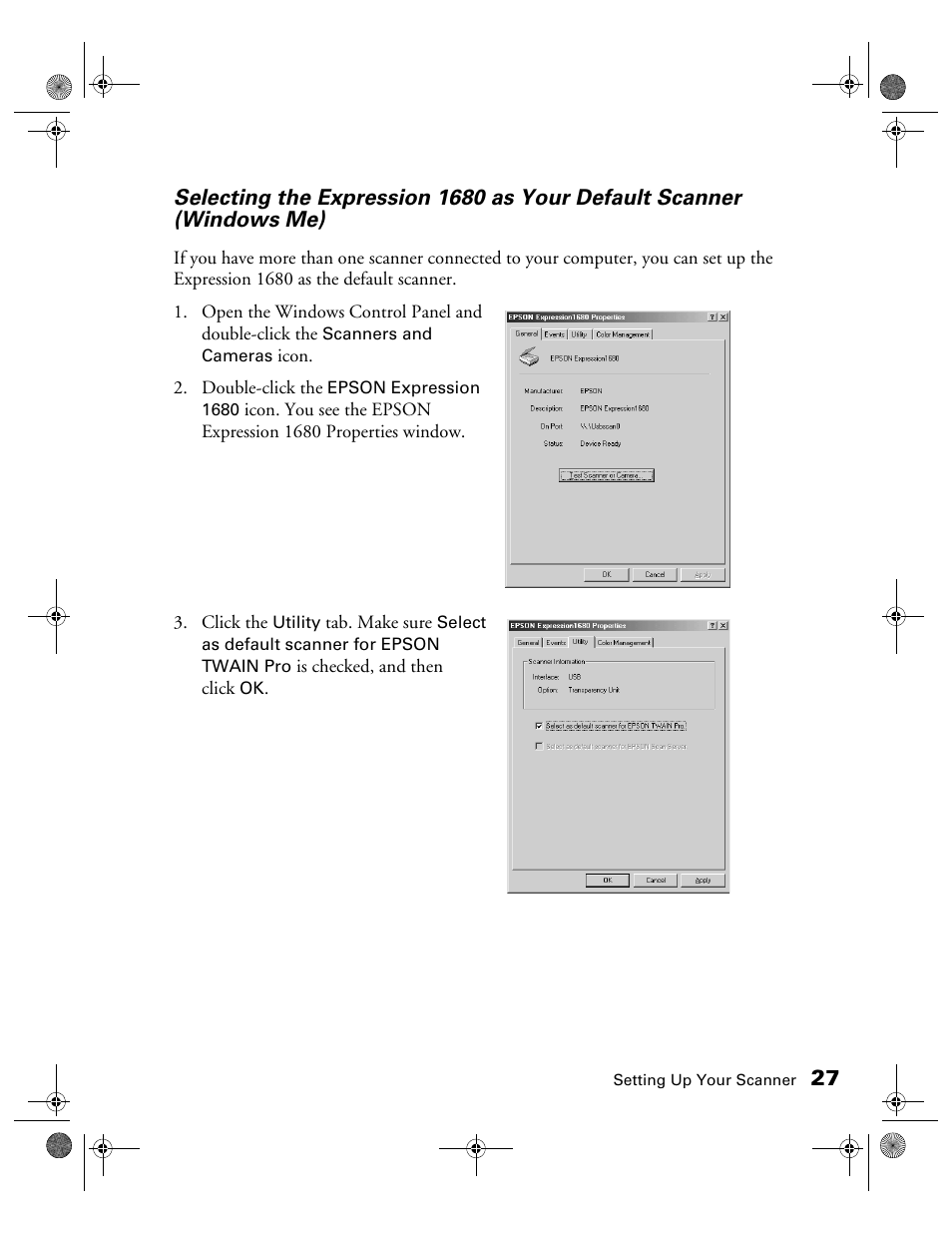 Epson Expression 1680 User Manual | Page 34 / 159