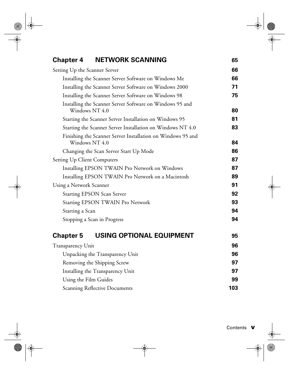 Epson Expression 1680 User Manual | Page 5 / 159