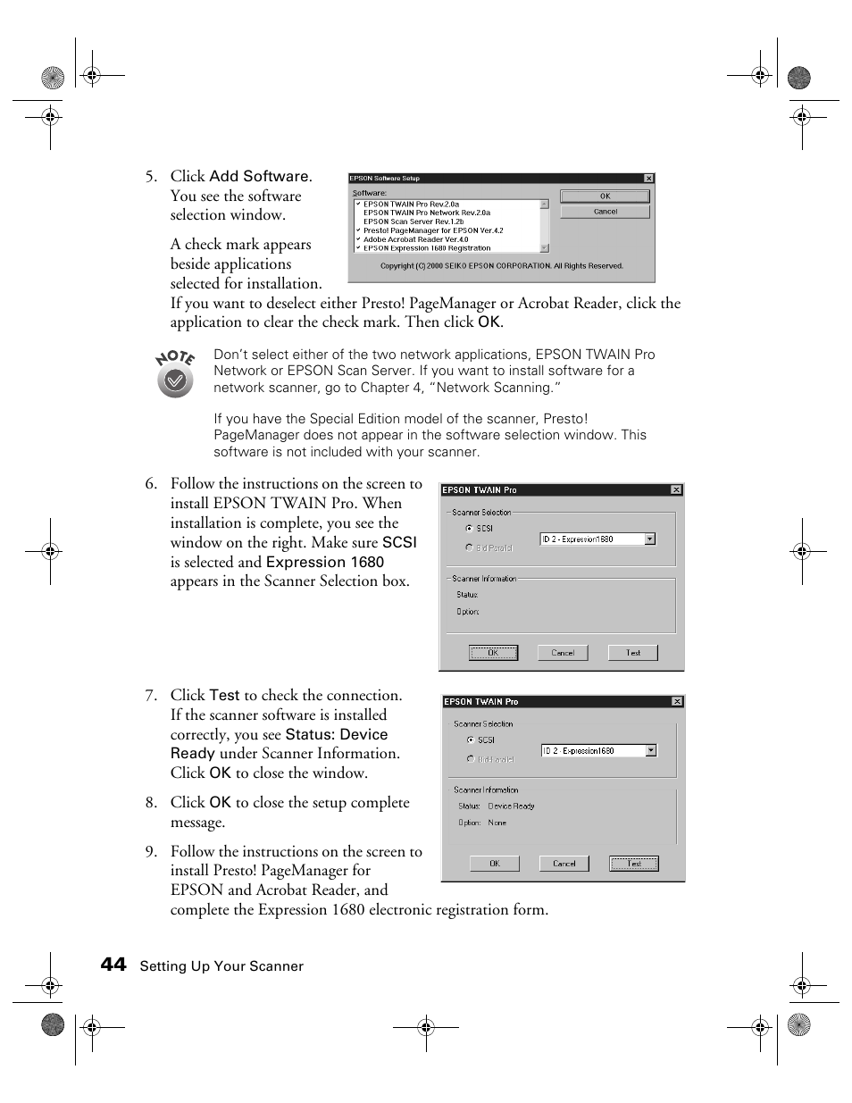Epson Expression 1680 User Manual | Page 51 / 159