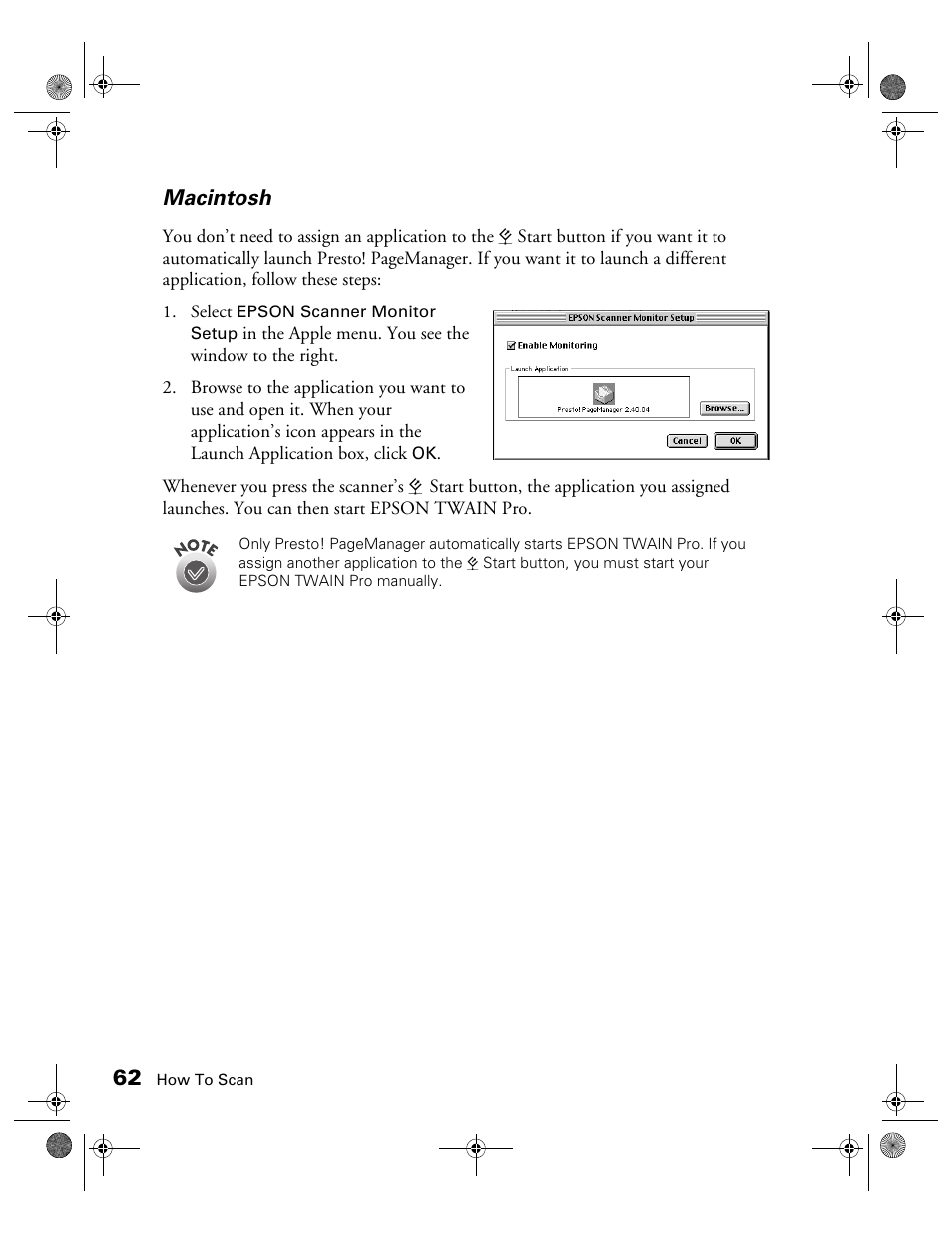 Macintosh | Epson Expression 1680 User Manual | Page 69 / 159