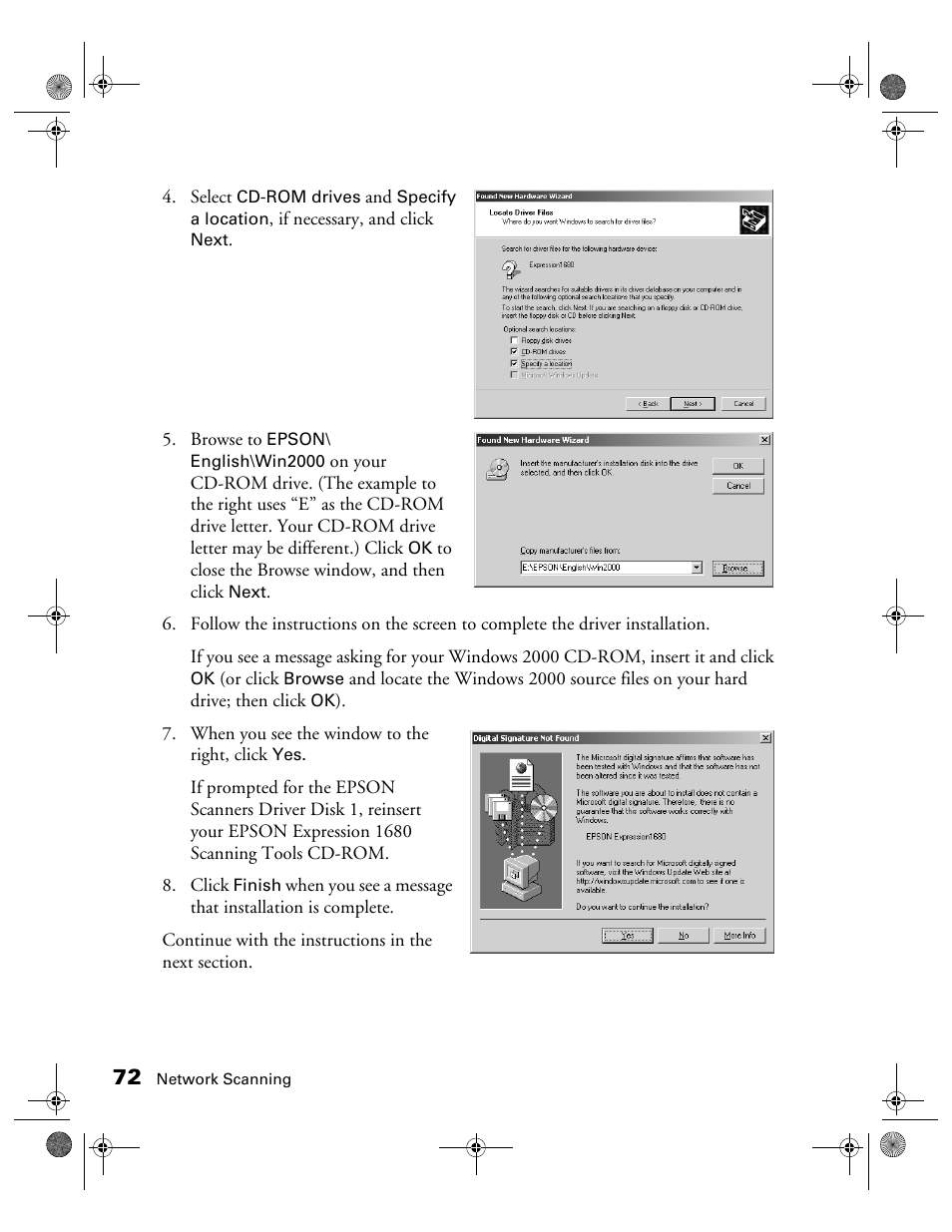 Epson Expression 1680 User Manual | Page 79 / 159
