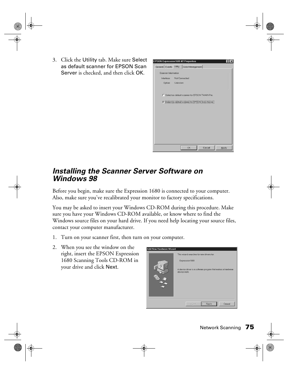 Epson Expression 1680 User Manual | Page 82 / 159