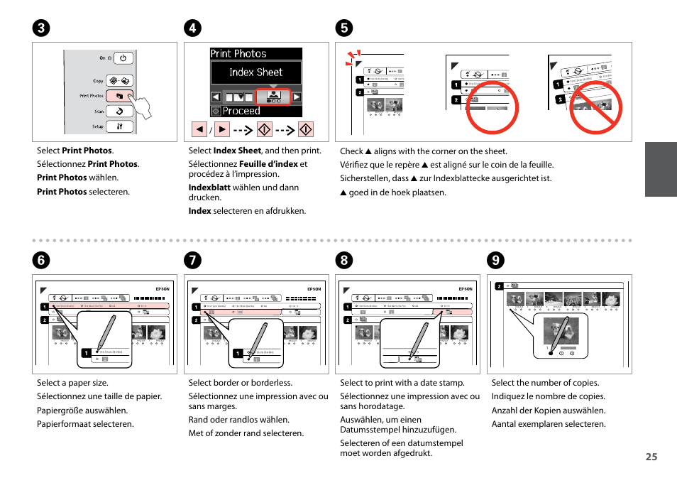 Epson Stylus NX420 User Manual | Page 25 / 52