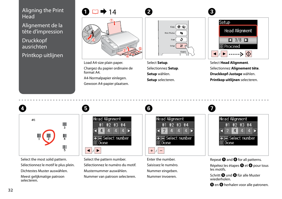 Ar & 14 b | Epson Stylus NX420 User Manual | Page 32 / 52