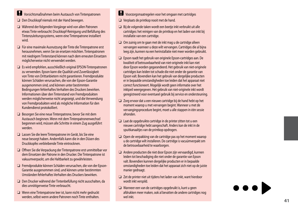 Epson Stylus NX420 User Manual | Page 41 / 52