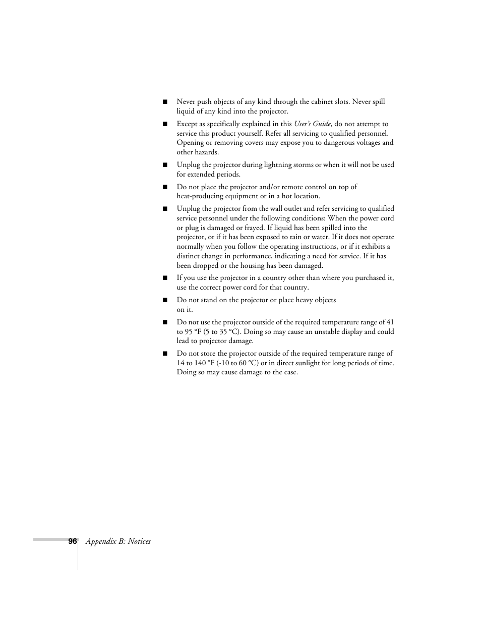 Epson 800p User Manual | Page 102 / 120