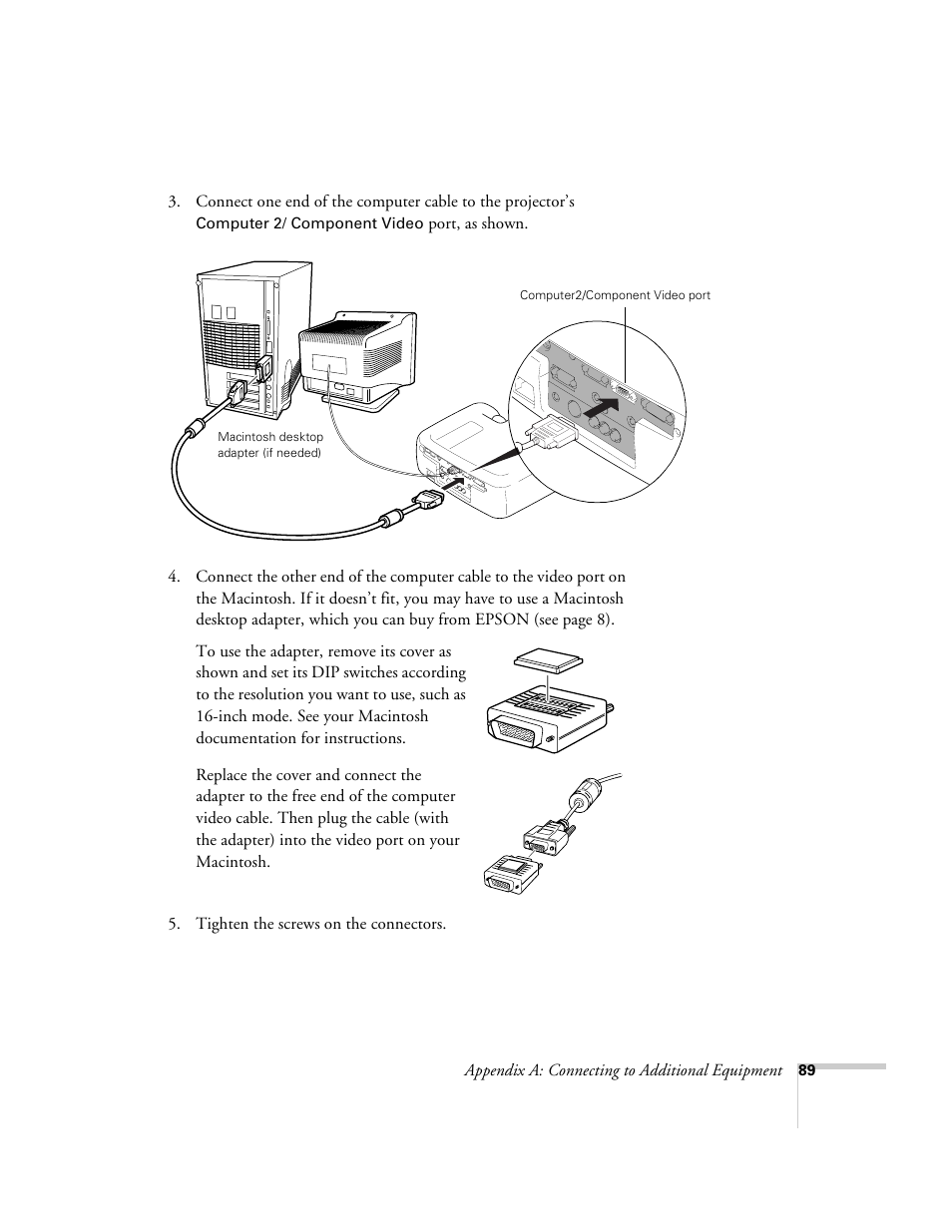 Epson 800p User Manual | Page 95 / 120