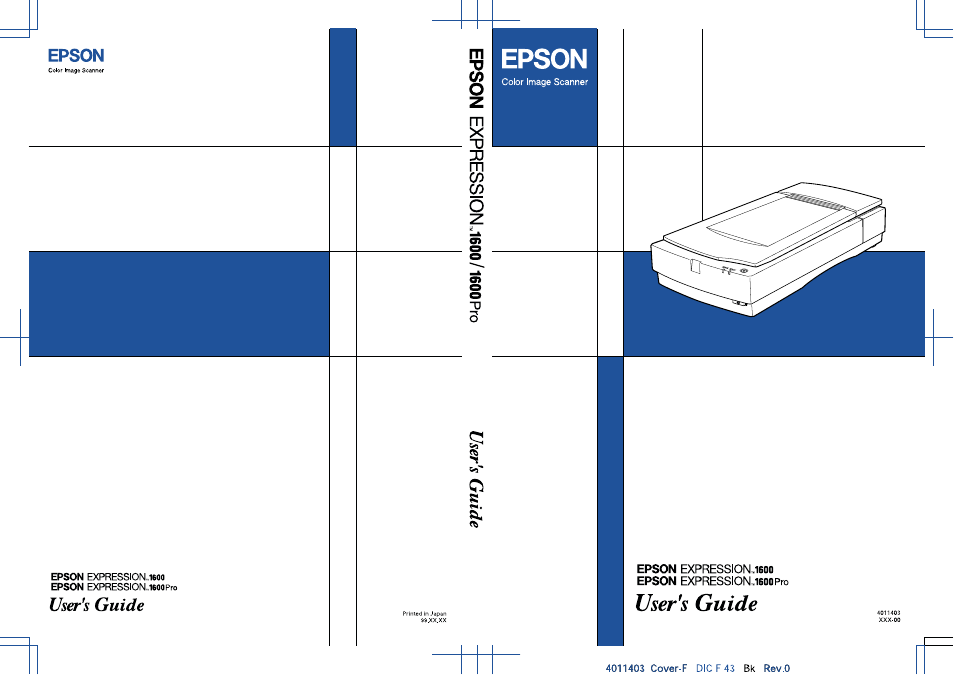 Epson 1600 User Manual | 215 pages