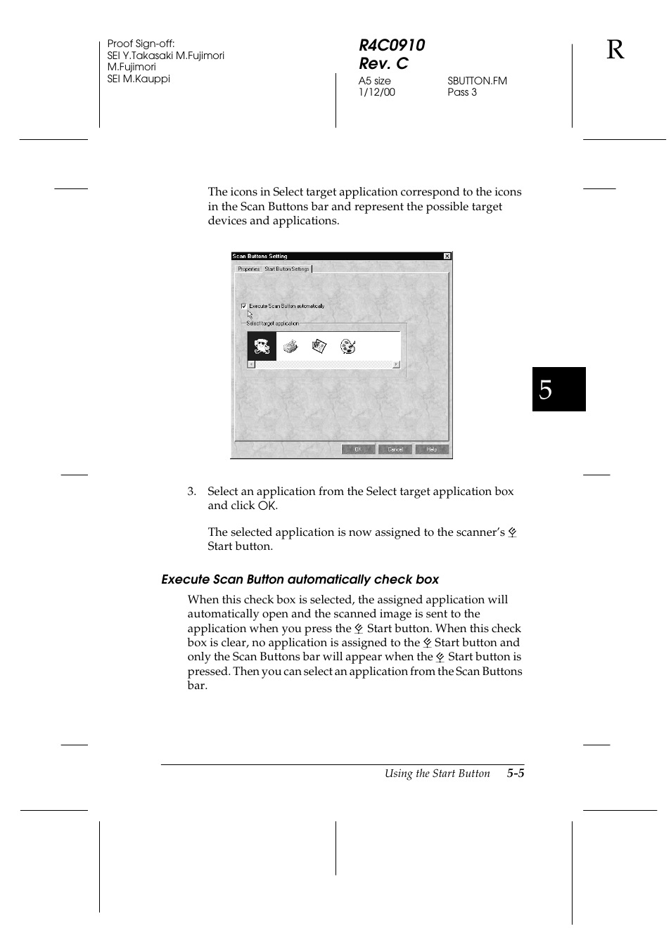 Execute scan button automatically check box | Epson 1600 User Manual | Page 103 / 215