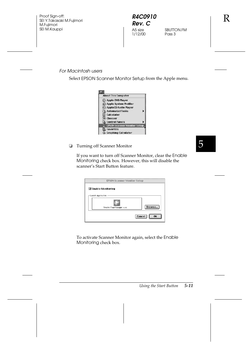Epson 1600 User Manual | Page 109 / 215