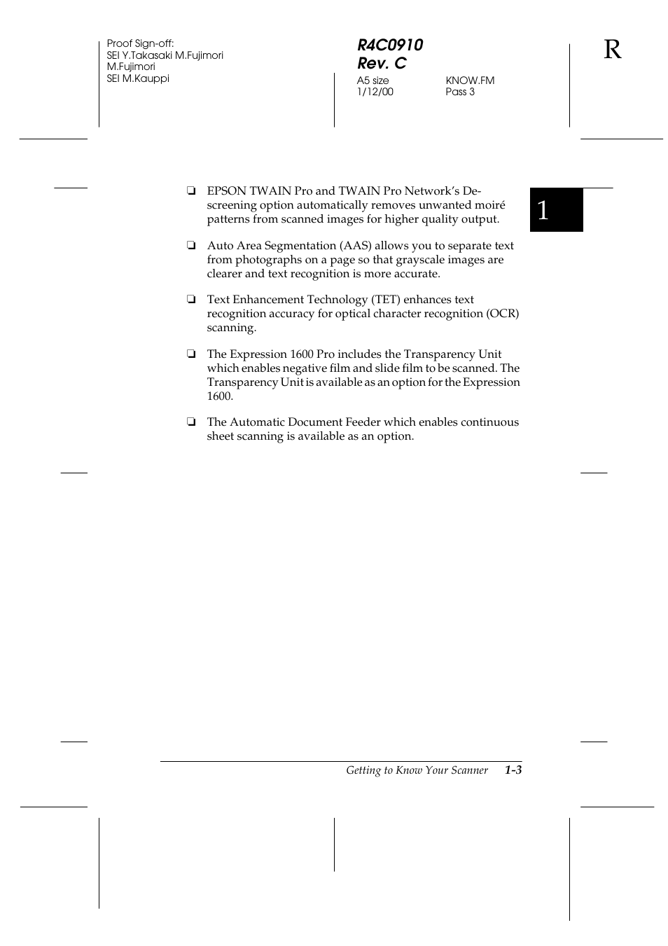 Epson 1600 User Manual | Page 17 / 215