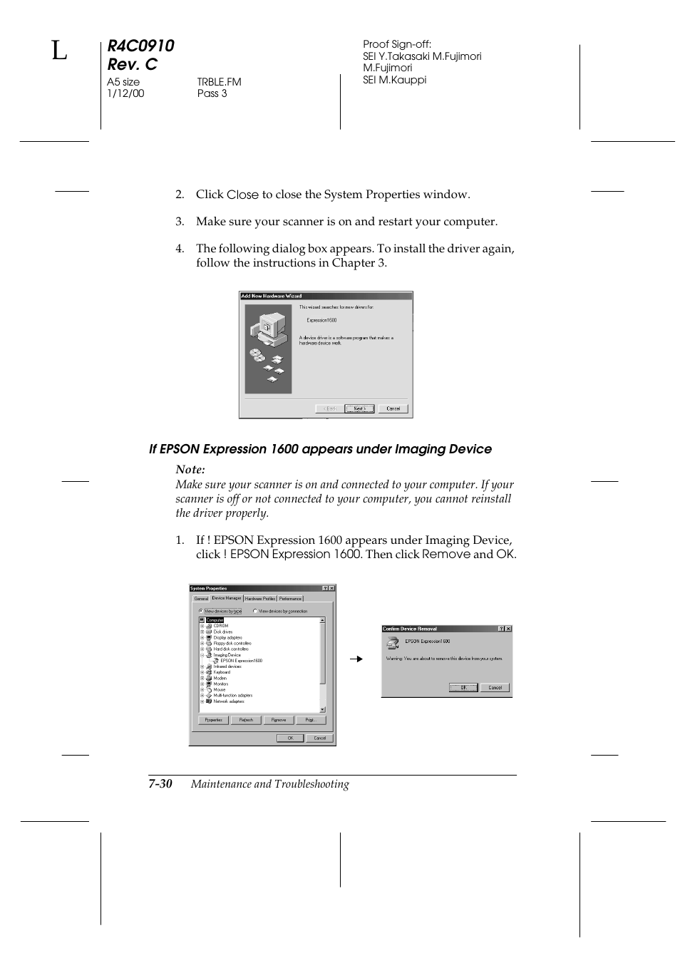 Epson 1600 User Manual | Page 176 / 215