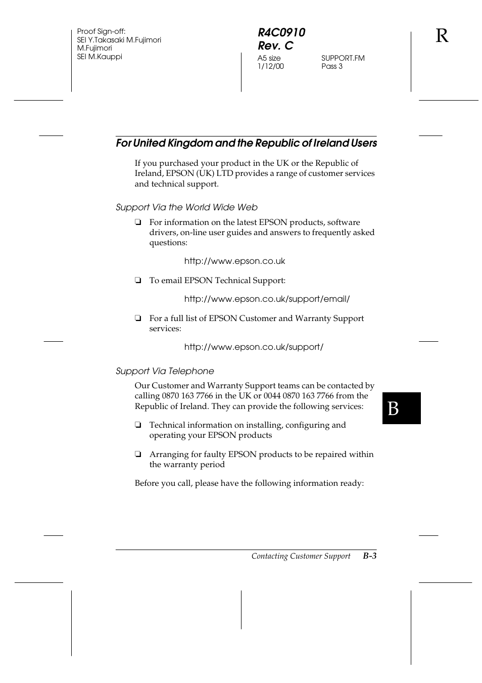 Epson 1600 User Manual | Page 195 / 215