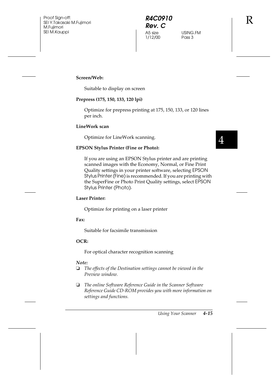 Epson 1600 User Manual | Page 89 / 215