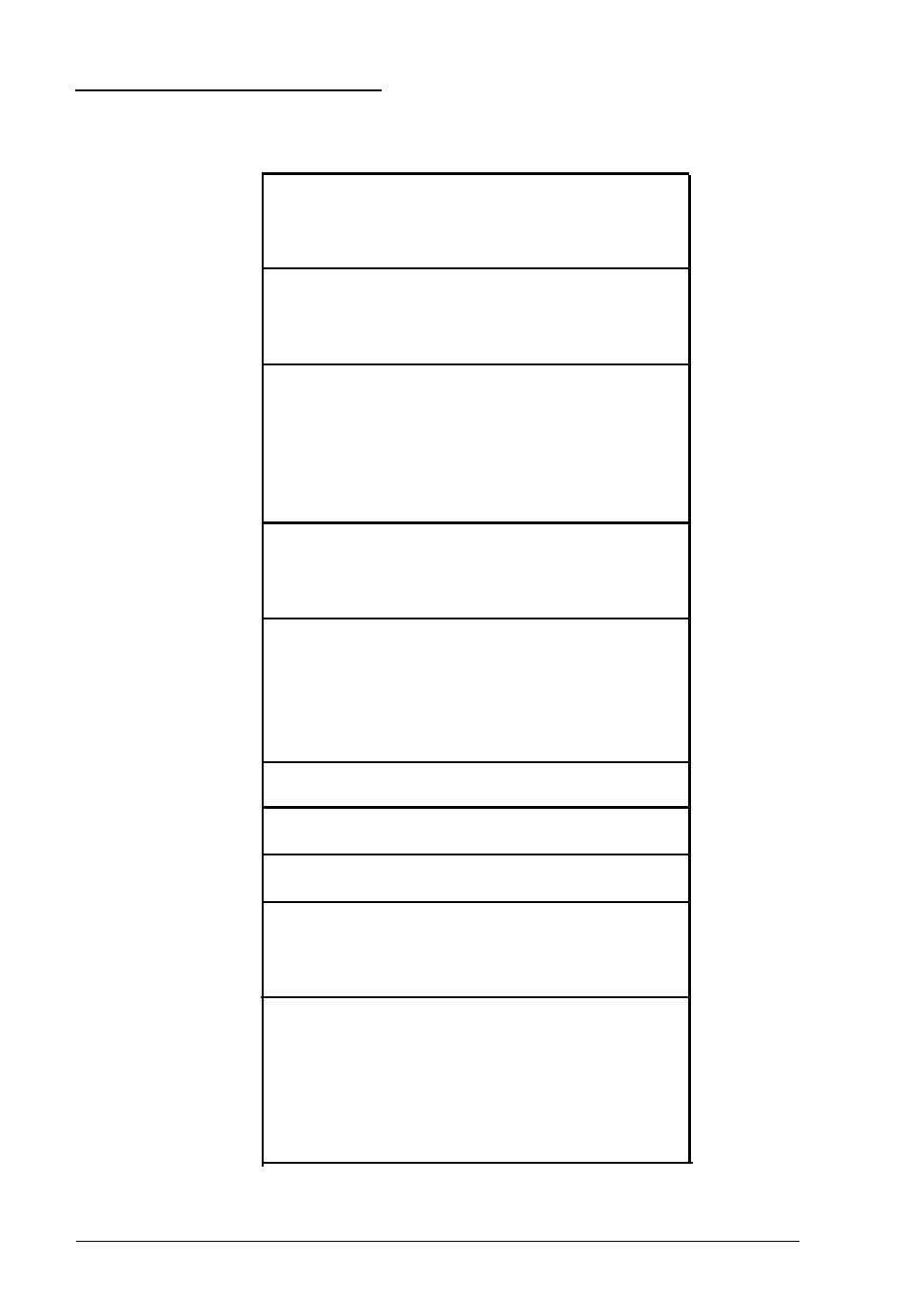System memory map, A-15, Specifications a-15 | Epson 4000 User Manual | Page 130 / 151