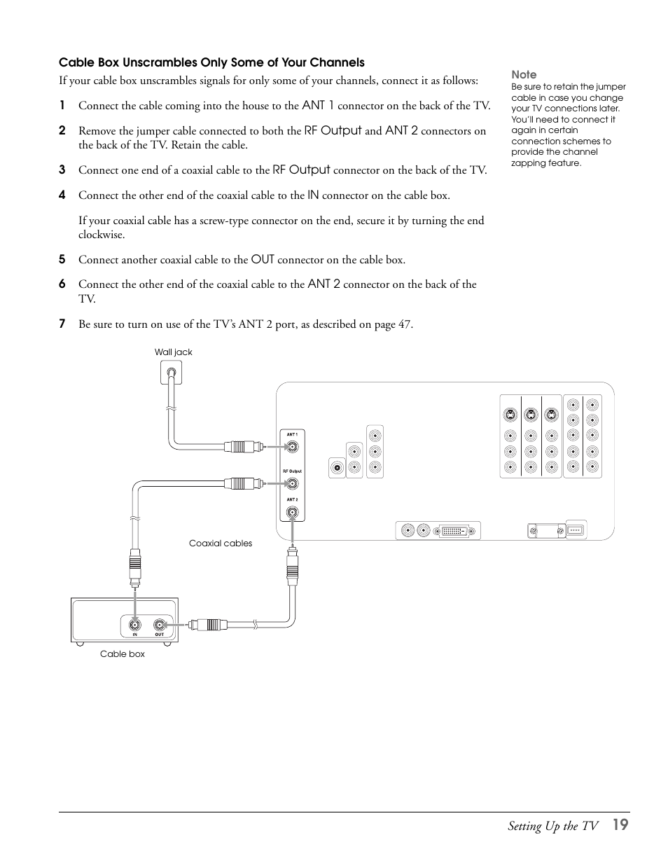 Epson LS47P2 User Manual | Page 19 / 136