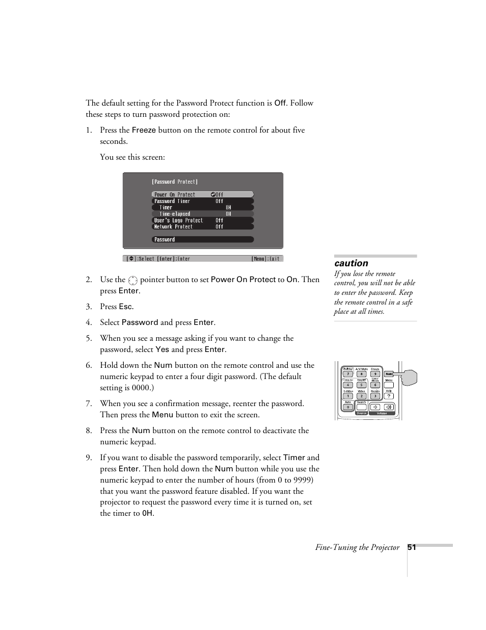 Epson PowerLite 1700c/1710c User Manual | Page 51 / 100
