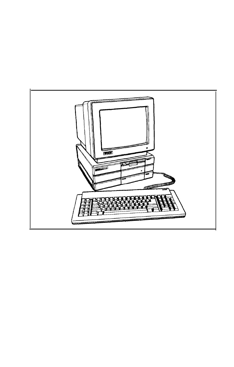 Arranging the components | Epson Equity II User Manual | Page 12 / 79