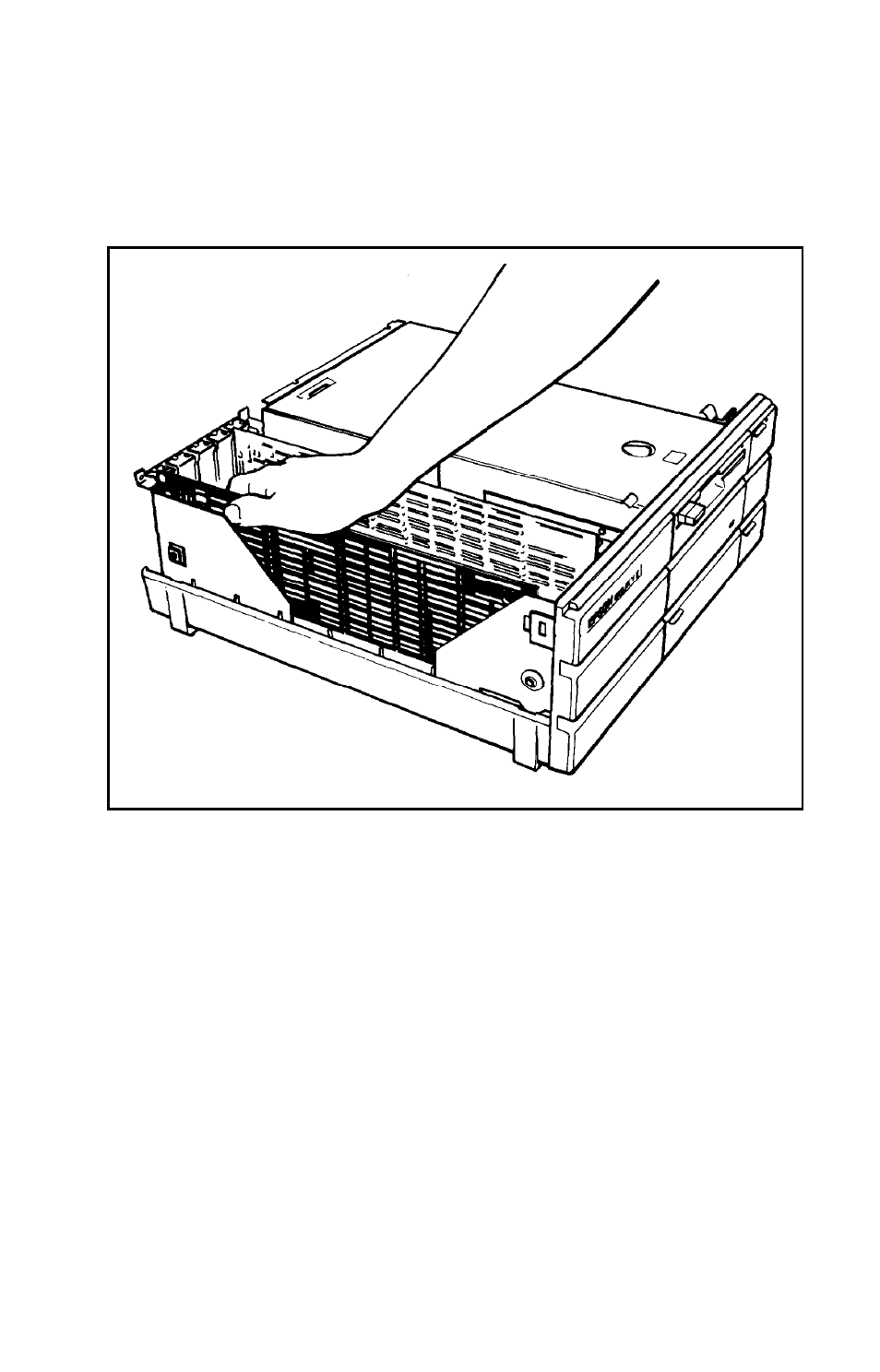 Removing an access slot cover | Epson Equity II User Manual | Page 47 / 79