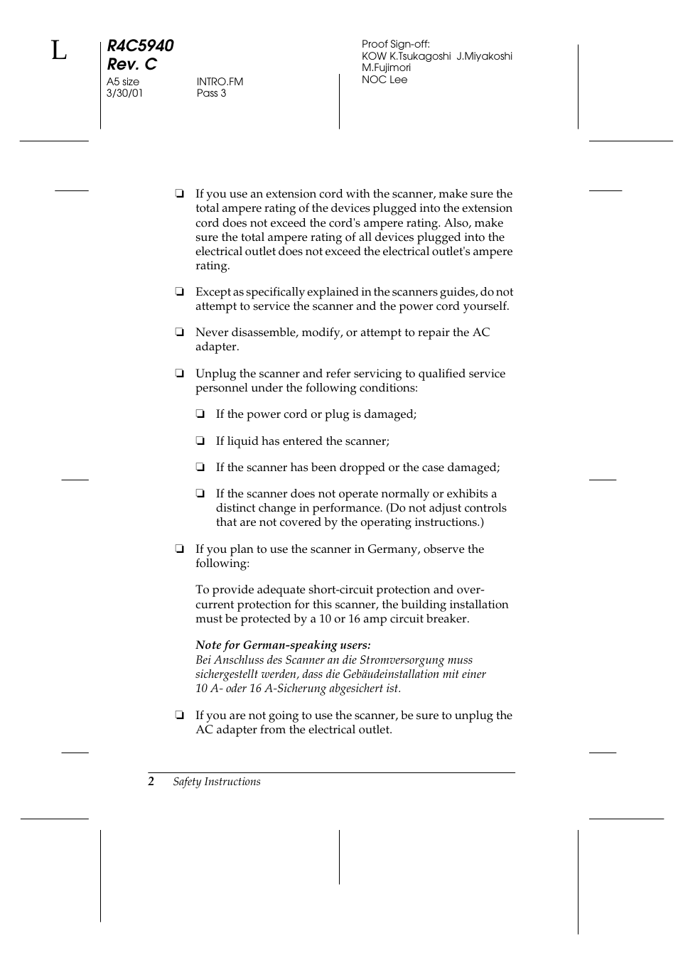 Epson 1240U Photo User Manual | Page 8 / 48