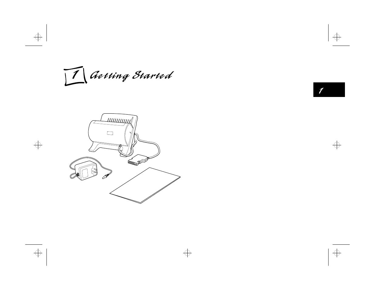 Chap 1-getting started, Getting to know your photoplus scanner, Getting started | Epson PhotoPlus User Manual | Page 14 / 117