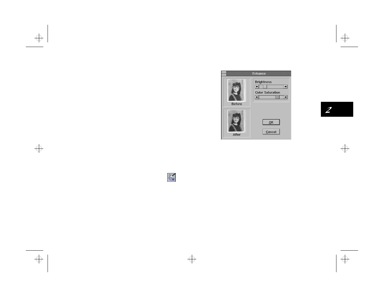 Enhancing your photo | Epson PhotoPlus User Manual | Page 23 / 117