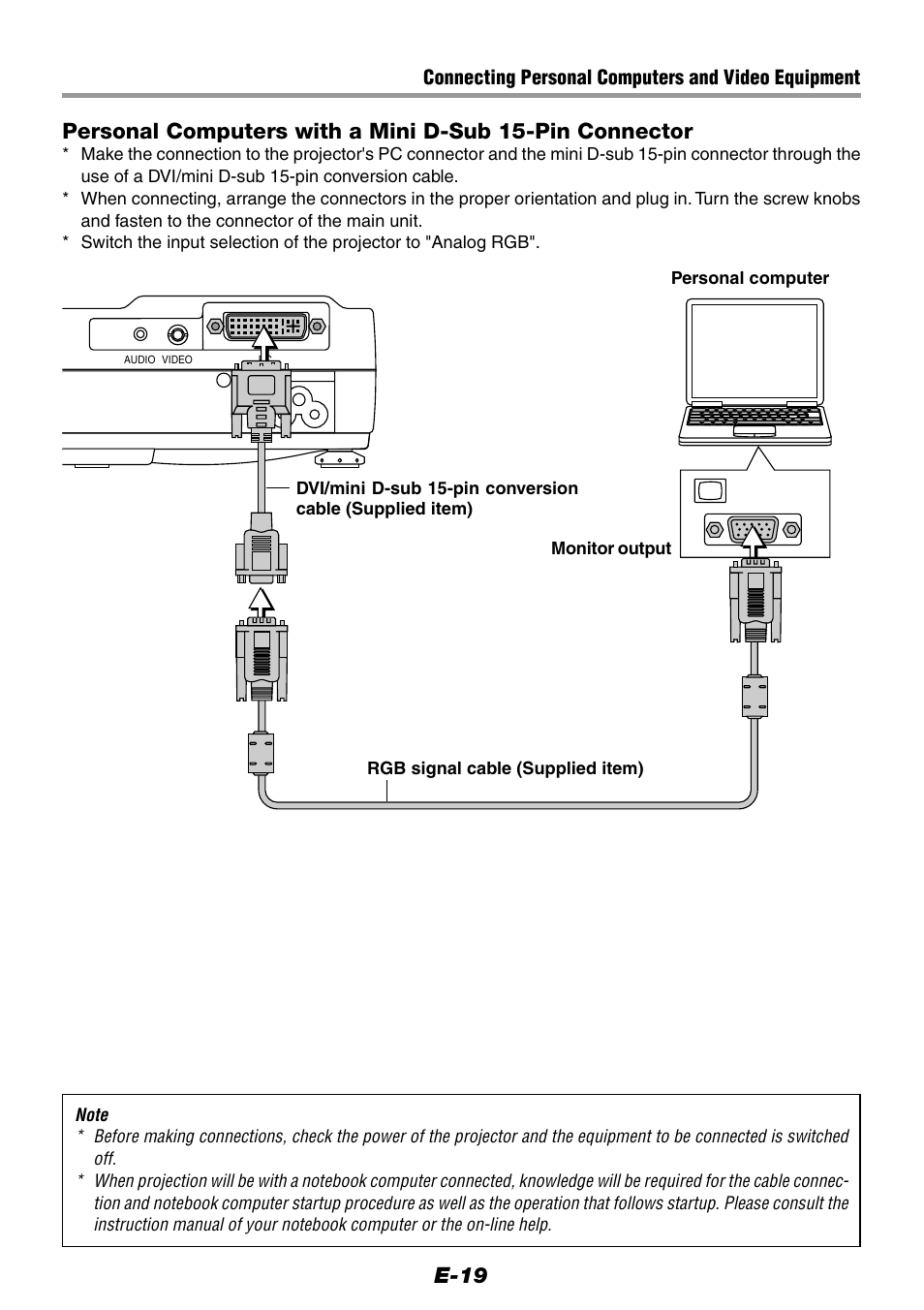 E-19 | Epson WorkForce V-1100 User Manual | Page 19 / 72