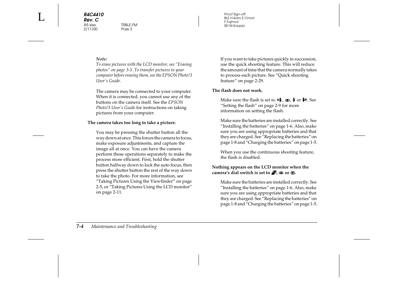 Epson PhotoPC 850Z User Manual | Page 108 / 142