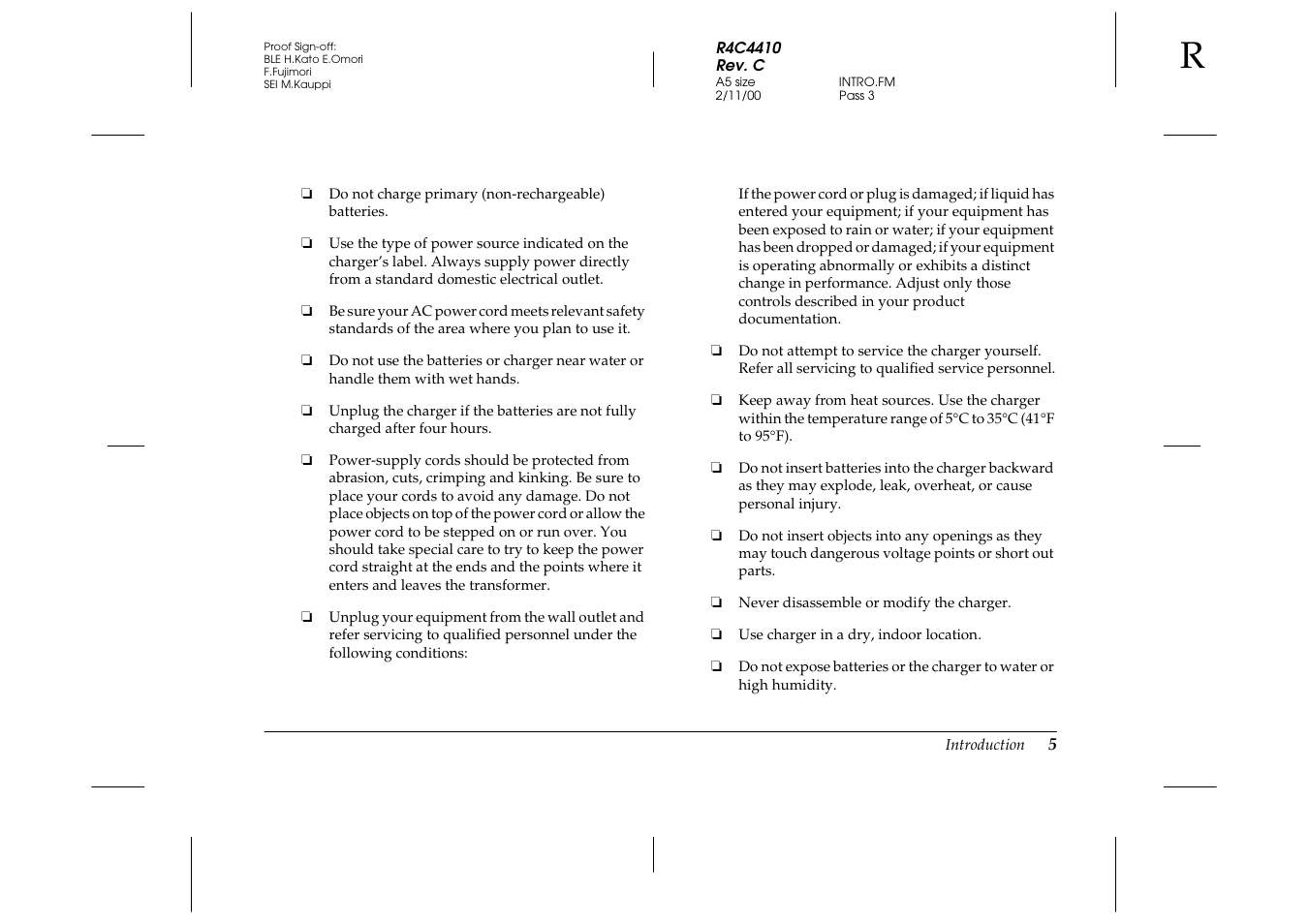 Epson PhotoPC 850Z User Manual | Page 13 / 142