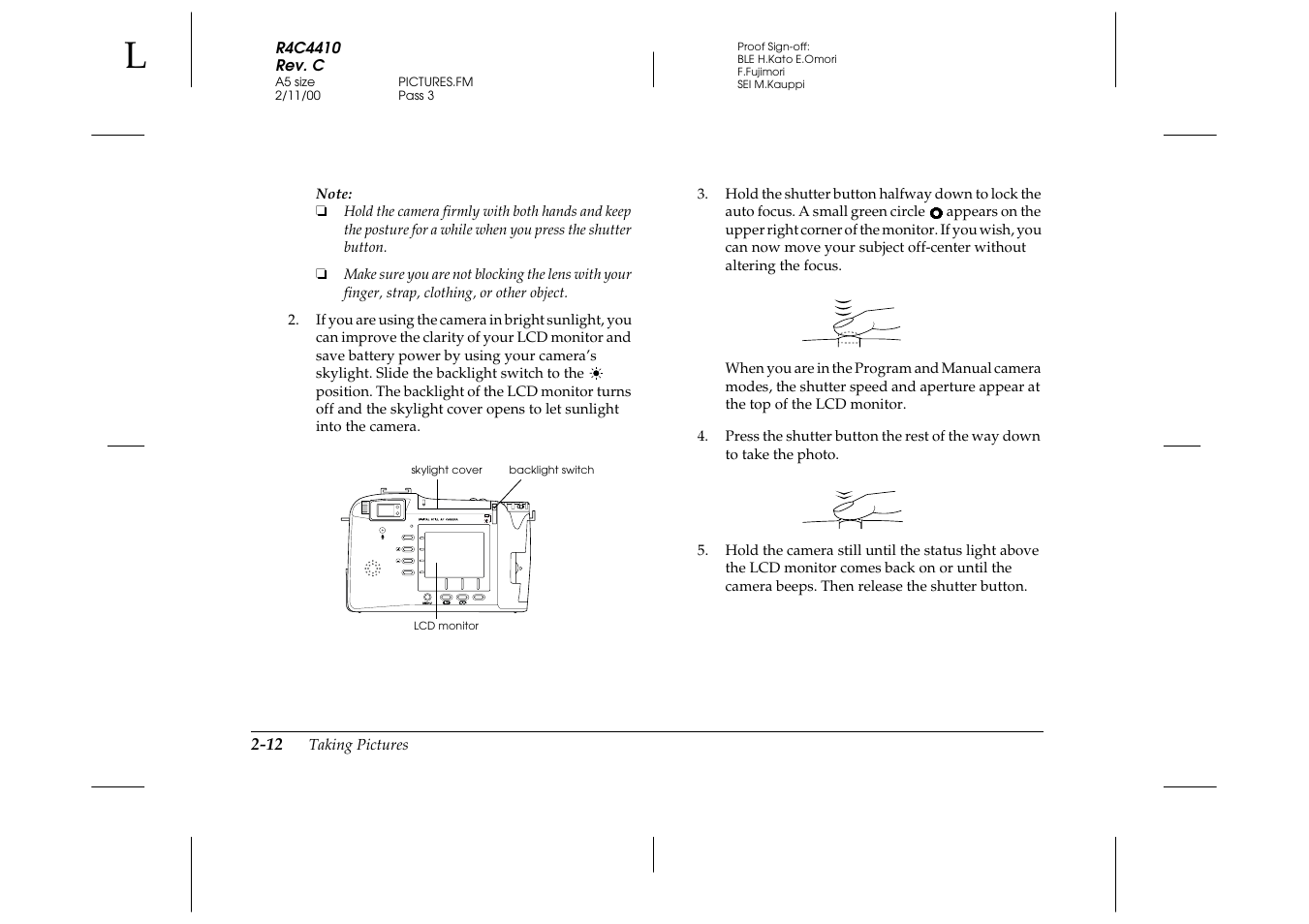 Epson PhotoPC 850Z User Manual | Page 40 / 142