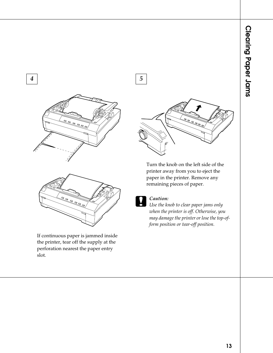 Epson 24-Pin Dot Matrix Printer LQ-580 User Manual | Page 13 / 15