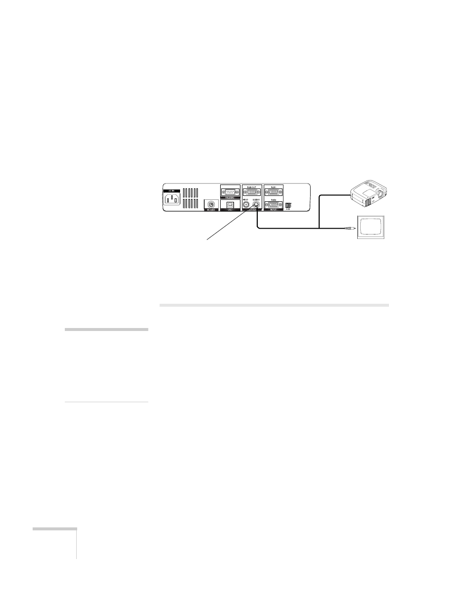 Connecting the s-video cable, Connecting to a computer | Epson BALUNS FG01281 User Manual | Page 18 / 66