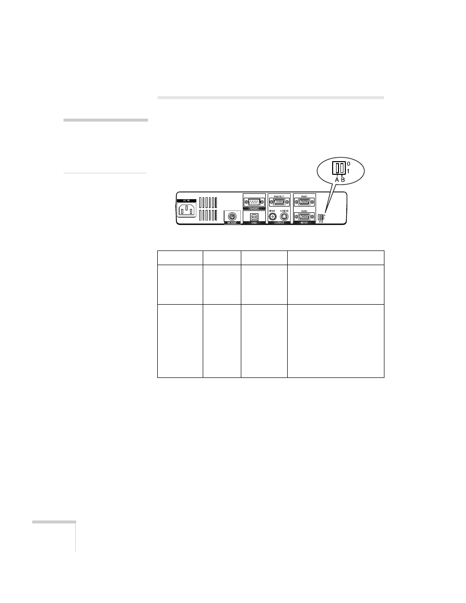 Adjusting the camera dip switches | Epson BALUNS FG01281 User Manual | Page 20 / 66